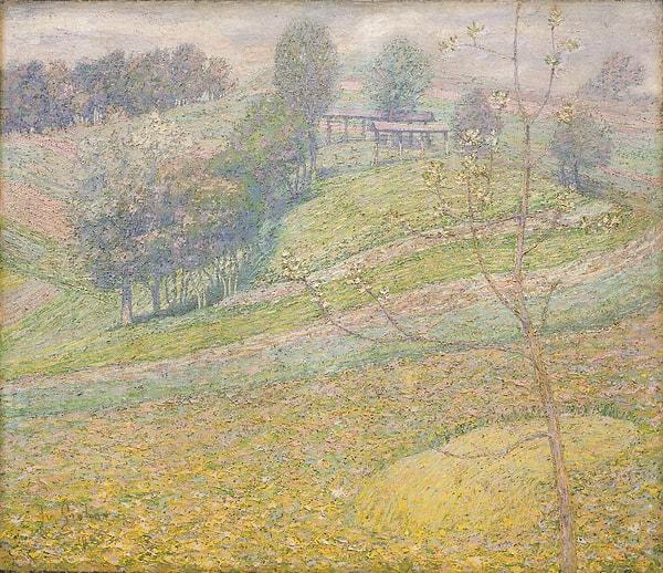 37. Slovenya: "Spring"- Ivan Grohar (1903)