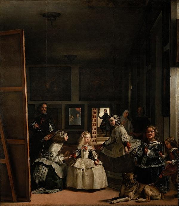 38. İspanya: "Las Meninas"- Diego Velázquez (1656)