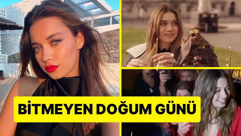 Yalı Çapkını Setinde Afra Saraçoğlu'na Sürpriz Doğum Günü Kutlaması!