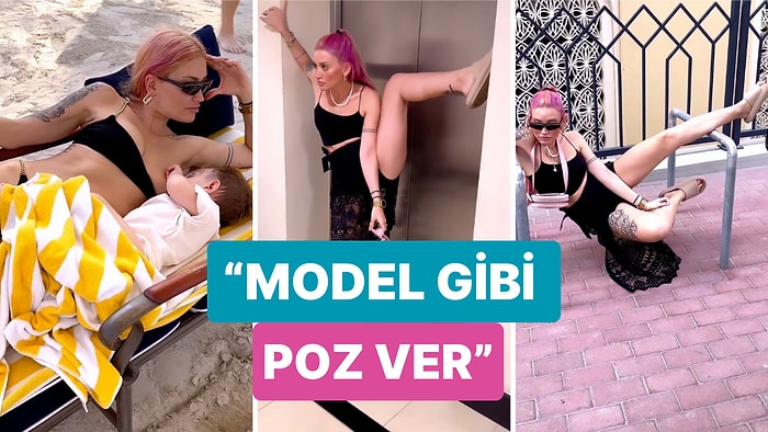 Bir Adam Eşine Olur Olmaz Yerlerde Model Gibi Poz Vermesini Söyleyince Ortaya İlginç Fotoğraflar Çıktı