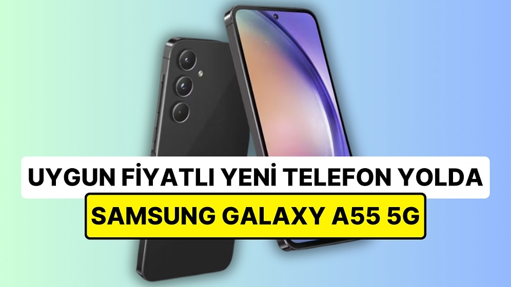 Samsung'un iPhone Serisinden Esintiler Taşıyan Yeni Telefonu Galaxy A55 5G'den Yeni Görüntüler Geldi