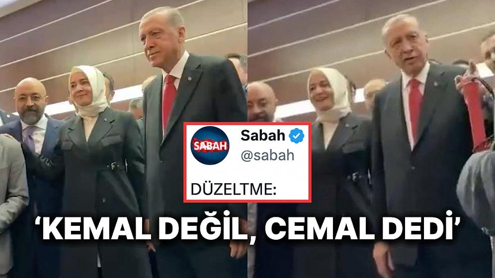 Cumhurbaşkanı Erdoğan’ın "Bana Her Şey Kemal'i Hatırlatıyor" Videosuna Sabah Ekibinden Gece Yarısı Tekzibi!