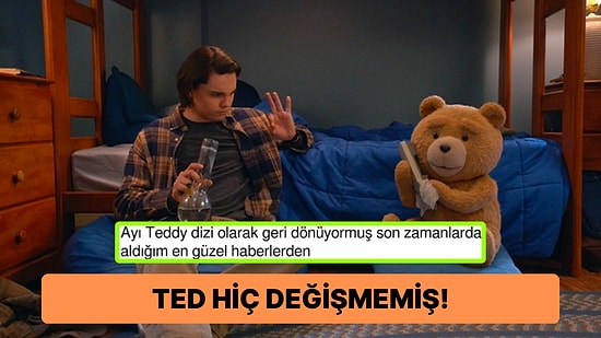 11 Ocak'ta İzleyiciyle Buluşacak Ayı Teddy Dizisi "Ted" Fragmanıyla Bekleyenlerini Heyecanlandırdı!