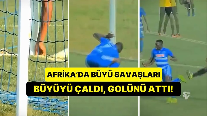 Kale Direğindeki Büyüyü Çalıp Gol Atan Futbolcu Viral Oldu