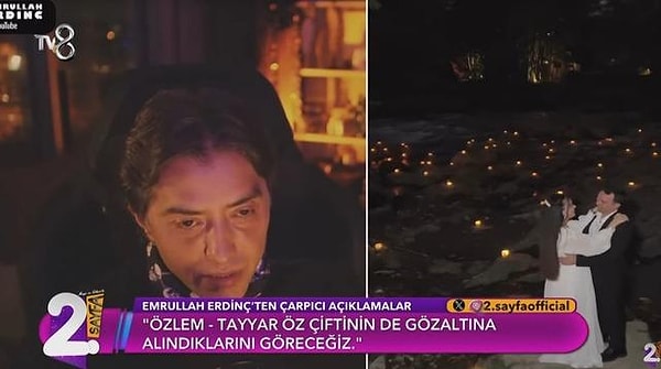 Emrullah Erdinç'in söylediklerine göre Özlem Öz, hamile olması dolayısıyla savcılık insiyatifine kalmış.