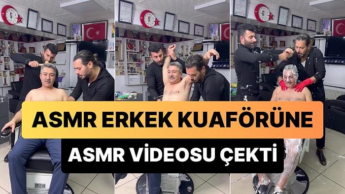 Hayrettin'den Devlet Bahçeli'nin de Kuaförü Olan ASMR Erkek Kuaförü Münür Önkan'a ASMR Videosu!