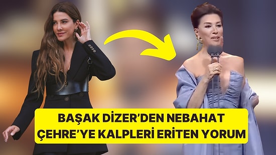 Ödül Gecesindeki Kıvanç ‘Tatlısu’ Potunu Tiye Alan Nebahat Çehre’ye Başak Dizer’den Nezaket Akan Yorum