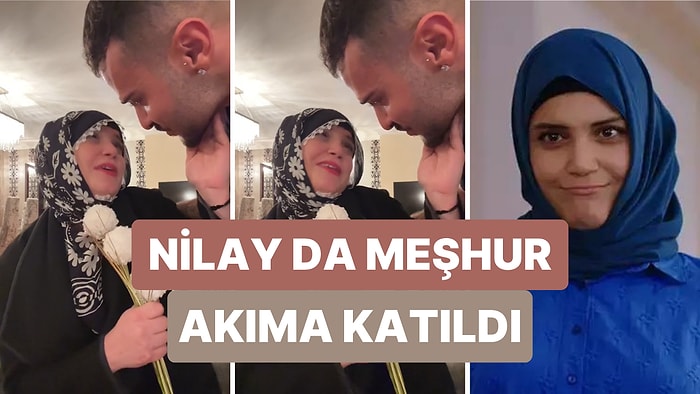 Kızılcık Şerbeti'nin Nilay'ı Feyza Civelek de Son Dönemin Meşhur Video Akımına Katıldı