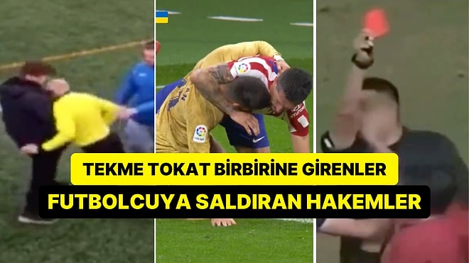 Futbol Sahasında Olduklarını Unutup Ortamı Boks Ringine Çeviren Futbolcuların Unutulmaz Kavgaları