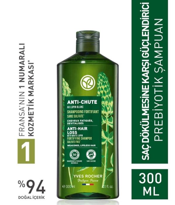 13. Yves Rocher - Saç Dökülmesine Karşı Güçlendirici Prebiyotik Şampuan