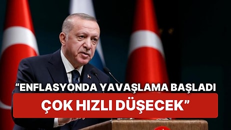 Cumhurbaşkanı Erdoğan 'Yavaşlama Başladı' Diyerek Enflasyonda Düşüş İçin Tarih Verdi