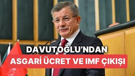 Ahmet Davutoğlu, "Milleti Açlığa Mahkum Etmemek" İçin Asgari Ücretin Olması Gereken Rakamı Açıkladı