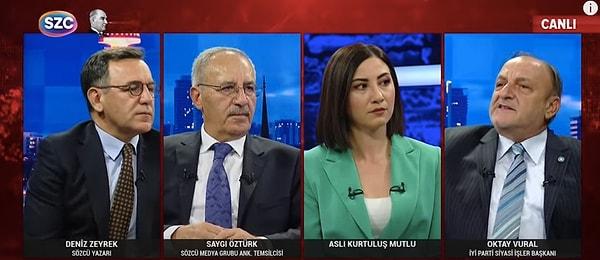 Oktay Vural, Sözcü TV’de gazetecilerin karşısına çıktı ancak ‘Yerel seçimlerde kaç büyükşehir belediyesi almayı hedefliyorsunuz?’ sorusu karşısında sinirlendi.