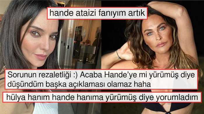 Hande Ataizi ve Hülya Avşar'ın Yıllar Önce Lezbiyenliğe Dair Tartışması Yeniden Gündem Oldu