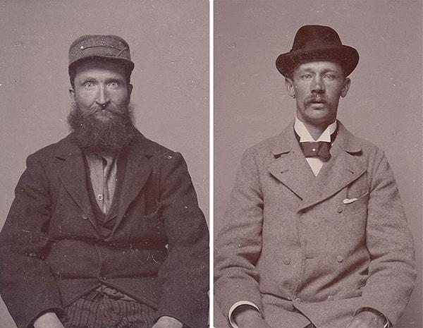 13. 1897'de İsveç'te birbirleri ile ilişkiye girdikleri için tutuklanan 2 adam.