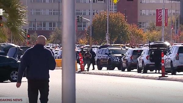 ABD’nin Nevada eyaletinde bulunan Nevada Las Vegas Üniversitesi’nde silahlı saldırı alarmı verildi.