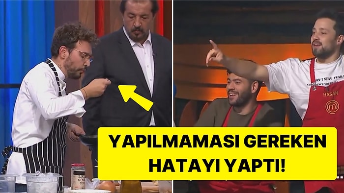 MasterChef'te Danilo Şef'in Çift Tadım Yapması Yarışmacıların Gözünden Kaçmadı