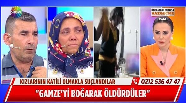 Show TV ekranlarında yayınlanan Didem Arslan Yılmaz'la Vazgeçme programında araştırılan anne ve babası evdeyken öldürülen 16 yaşındaki Gamze Sakallıoğlu cinayeti gündeme gelmişti.