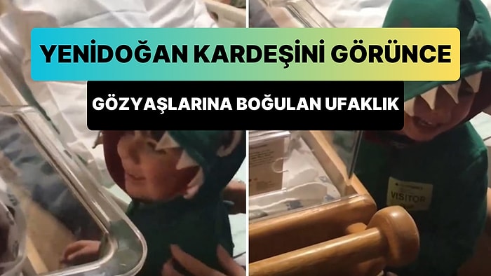 Yenidoğan Kardeşi ile Karşılaşan Ufaklık: 'Sen Sonsuza Kadar Benim En İyi Arkadaşımsın'