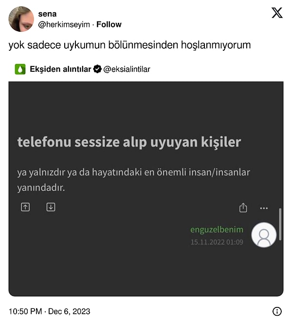 Bu kadar anlam yüklemeye gerek yok.