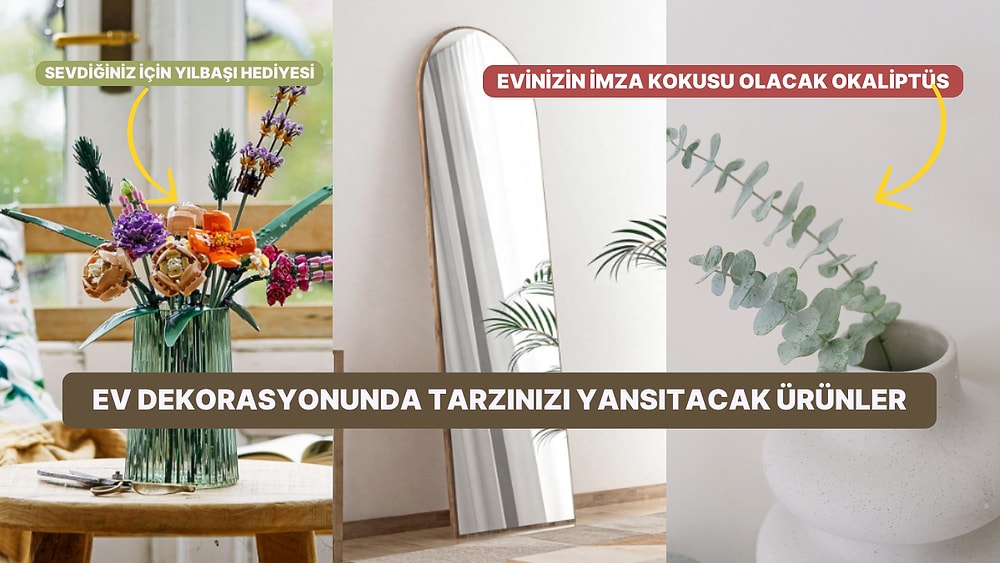 Yaşam Alanınızı İyileştirmenin Tam Sırası! 2023’ün En Çok Tercih Edilen Ev Dekorasyon Ürünleri