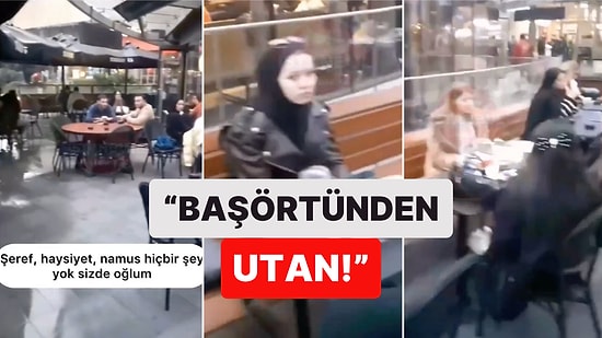 İsrail'i Protesto Eden Bir Vatandaş Kahve İçen İnsanlara Hakaretler Savurdu: "Sizde Şeref, Haysiyet Yok"
