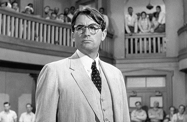 Atticus Finch (To Kill a Mockingbird, 1962):
