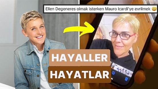 Bir Kadın Kuaföründen Ellen DeGeneres Saçı İsteyip Eve Bambaşka Bir Saçla Dönünce Sinirleri Bozuldu