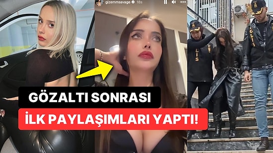 Müstehcen Görüntüleriyle Gözaltına Alınan Gizem Bağdaçiçek Serbest Kaldıktan Sonra İlk Paylaşımını Yaptı