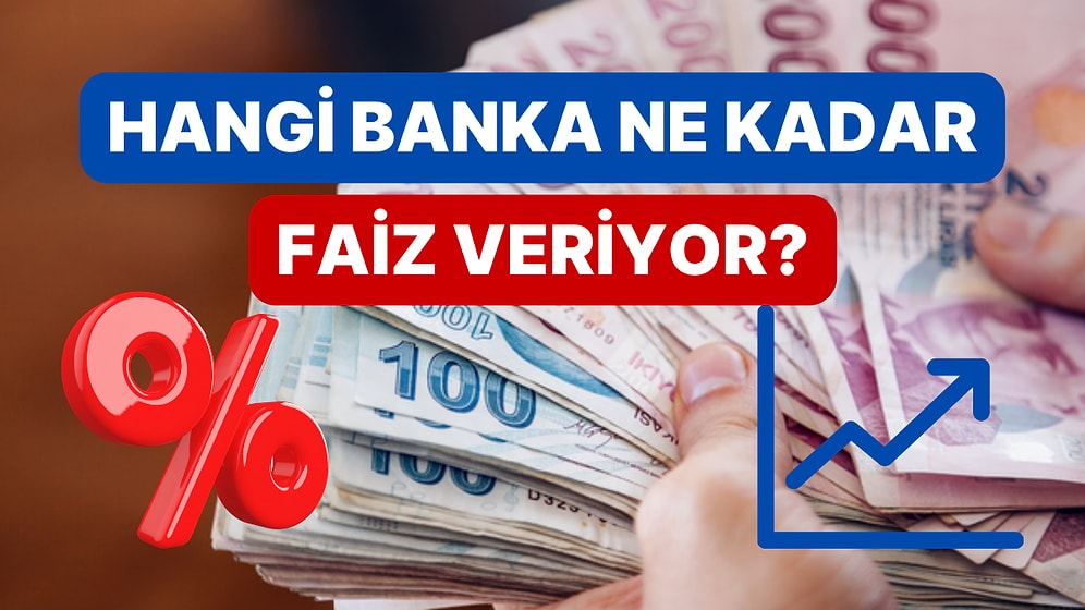 Bankaların Güncel Faiz Oranları: En Yüksek Mevduat Faizini Hangi Banka Veriyor?