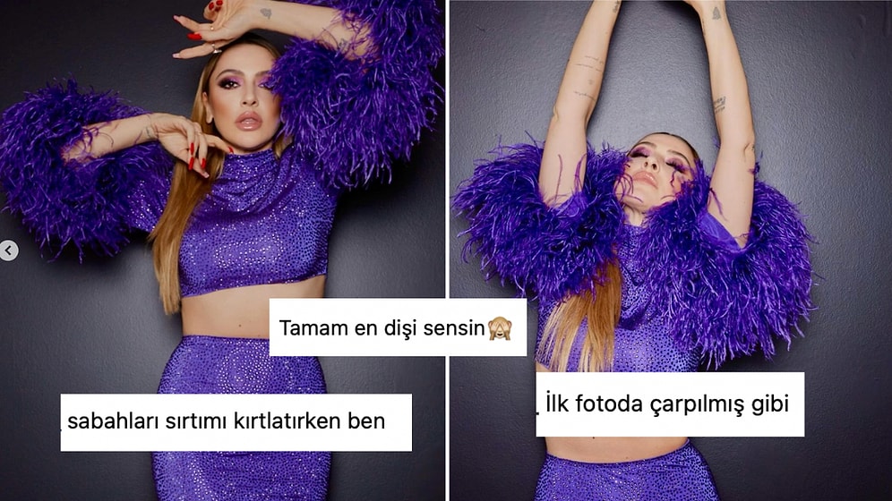 Bu Kez Beğenilmedi: Hadise'nin Mor Kostümlü Paylaşımı Sosyal Medyada Kutuplaşmaya Yol Açtı