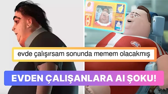 Yapay Zekanın Evden Çalışanların Akıbetini Öngördüğü Fotoğraf Goygoyculara Malzeme Oldu