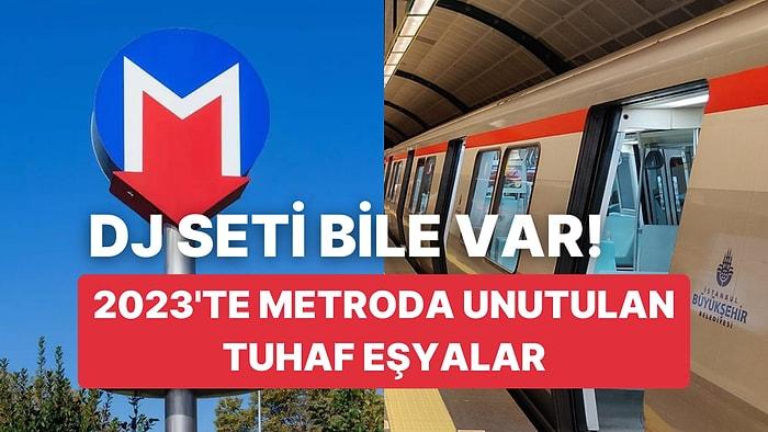 İstanbul Metrolarında 2023 Yılında 55 Bin Eşya Unutuldu: Eşyaların Bazıları 'Yok Artık' Dedirtti