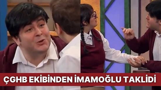 “Çok Güzel Hareketler 2” Bir Skecinde Ekrem İmamoğlu Taklidine Yer Vererek Herkesi Güldürmeyi Başardı