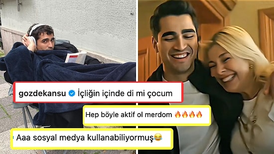 Mert Ramazan Demir’in Yalı Çapkını Setinde Donarken Verdiği Pozlara Şefkat Dolu Yorumlar Geldi