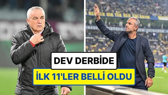 Beşiktaş-Fenerbahçe Derbisinin İlk 11'leri Belli Oldu!