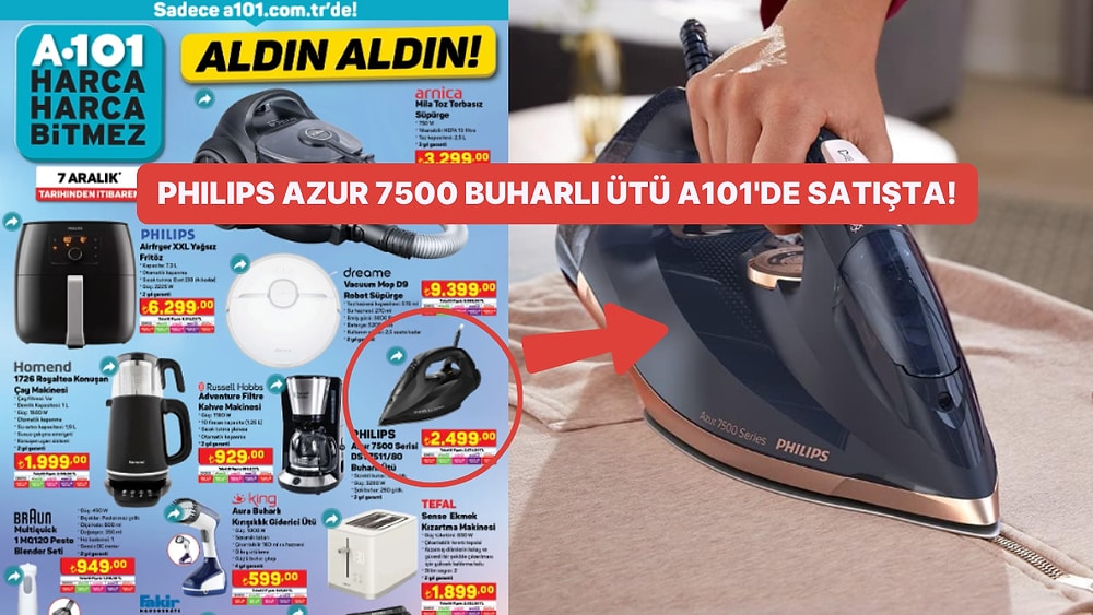 A101'de Satışa Sunulan Philips Azur 7500 Series Buharlı Ütü Alınır mı? Özellikleri ve Yorumları