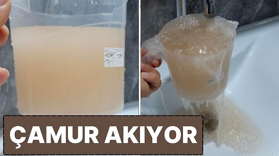 Adıyaman’da Yoğun Yağışlar Nedeniyle Su Kaynaklarına Toprak Karıştı, Musluklardan Çamurlu Su Aktı