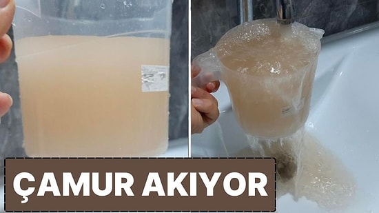 Adıyaman’da Yoğun Yağışlar Nedeniyle Su Kaynaklarına Toprak Karıştı, Musluklardan Çamurlu Su Aktı