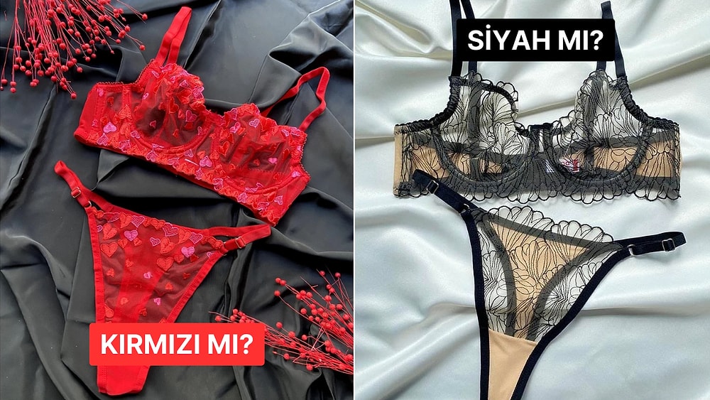 Kendini Şımartmanın Tam Zamanı! Yılbaşı Gecesine Özel Birbirinden Seksi İç Çamaşırları