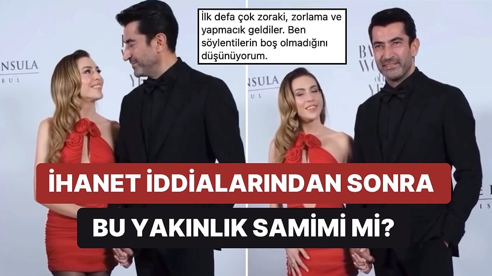 Yılın Erkeği Ödülünü Kazanan Kenan İmirzalıoğlu'nun Eşi Sinem Kobal'la Aşk Dolu Pozları Samimiyetsiz Bulundu