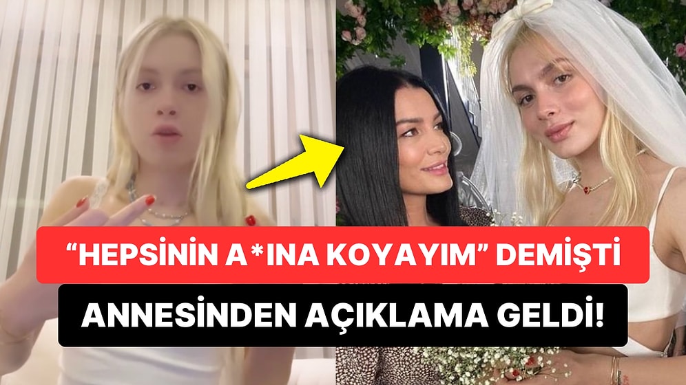Tacize Uğradığı Mekanlarda Çıkmaya Zorlandığı İçin Küfür Eden Aleyna Tilki'nin Annesinden Destek Geldi!