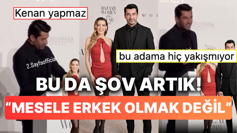 Yılın Erkeği Ödülünün Sahibi Olan Kenan İmirzalıoğlu'dan Sek Erkeklik Yorumu