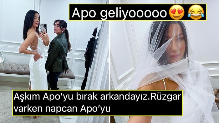 Apo mu Rüzgar mı? 'Kızılcık Şerbeti' Alev'in Instagram'dan Yaptığı Gelinlik Paylaşımı Kafaları Karıştırdı