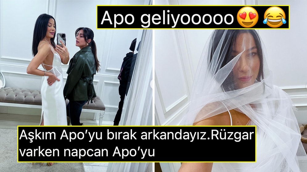 Apo mu Rüzgar mı? 'Kızılcık Şerbeti' Alev'in Instagram'dan Yaptığı Gelinlik Paylaşımı Kafaları Karıştırdı