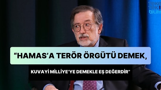 Bardakçı: 'Hamas'a Terör Örgütü Demek, İstiklal Harbi'ne, Kuvayi Milliye'ye Terör Örgütü Demekle Eş Değerdir'