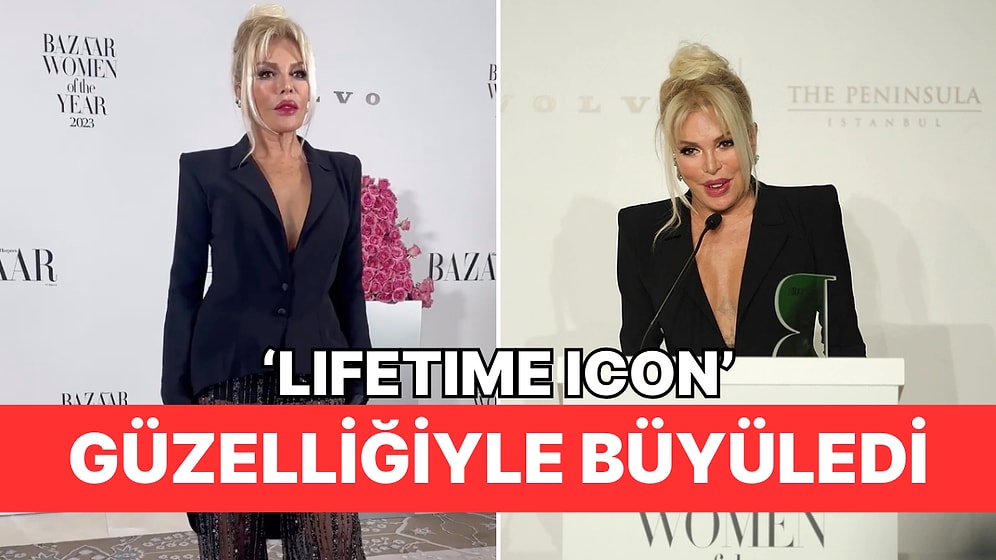 'Lifetime Icon' Ödülünü Alan Ajda Pekkan'ın Güzelliğine Sosyal Medya Kullanıcılarından Yorum Yağdı