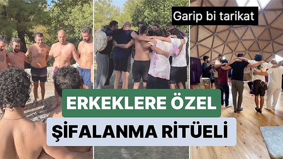 Yine Bir Şifalanma Ritüeli: "Eril Bedenlerde Yaşayan Canların" Oluşturduğu Kadim Erkek Çemberi Viral Oldu