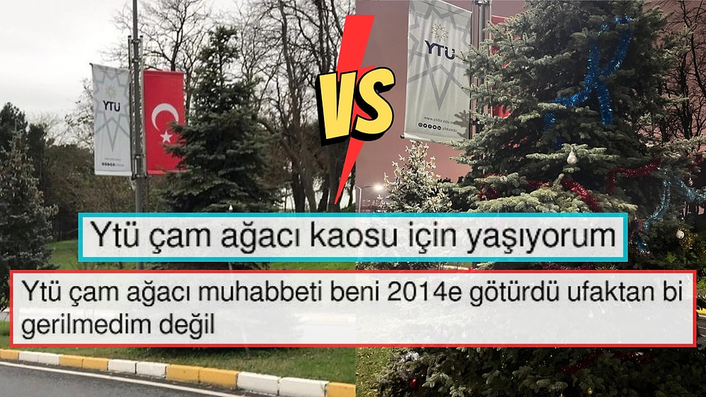 Çam Ağacı Savaşları: Ağaç Süsünden Tetiklenerek Ağacı Sökmekle Tehdit Eden Kullanıcılar Hayret Ettirdi