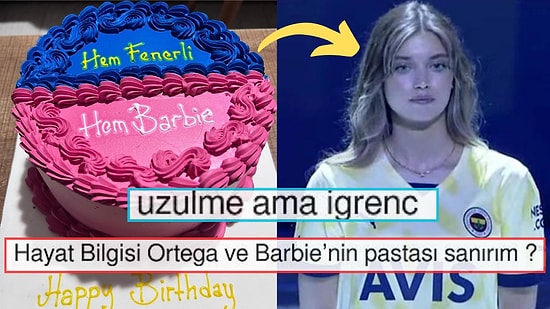 Hem Harbi Hem Barbie Doğum Günü Pastası Sosyal Medya Kullanıcılarının Dalga Konusu Oldu